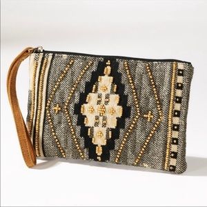 •Last One Left• Aztec Handmade Pattern Clutch/Wristlet